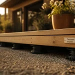 inconvénient terrasse sur plot bois sur plots