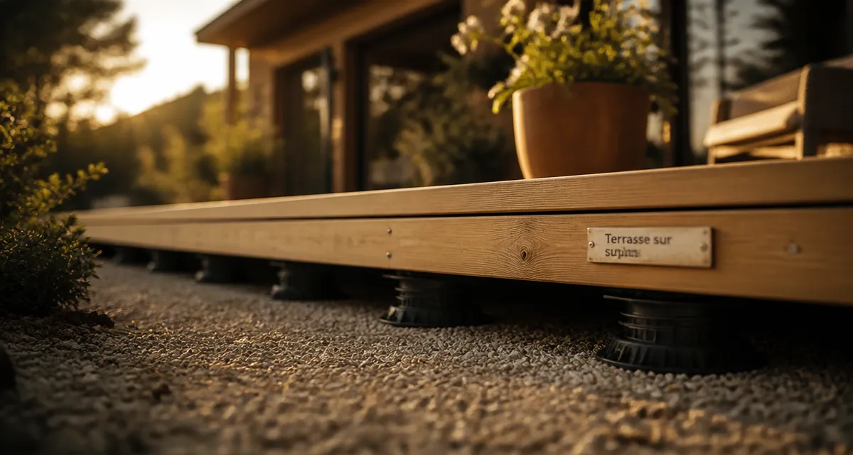inconvénient terrasse sur plot bois sur plots
