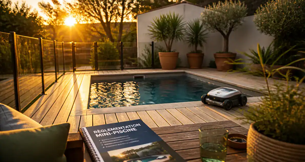 piscine moins de 10m2 réglementation terrasse