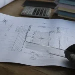 Plan masse permis : 3 échelles types sur un plan PCMI2