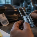 cadenas code bloqué, déverrouillage sans casser