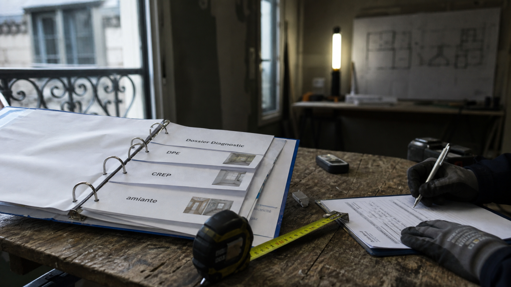 Prix diagnostic immobilier : DPE et loi Carrez, dossier diagnostic