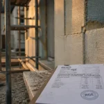 Isolation thermique extérieure Saint-Jory sur chantier avec panneaux isolants ITE
