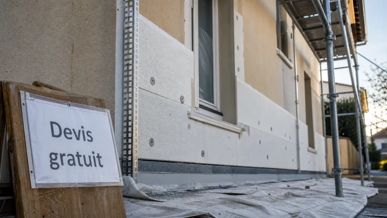 Isolation thermique extérieure saint-orens-de-gameville : façade en rénovation