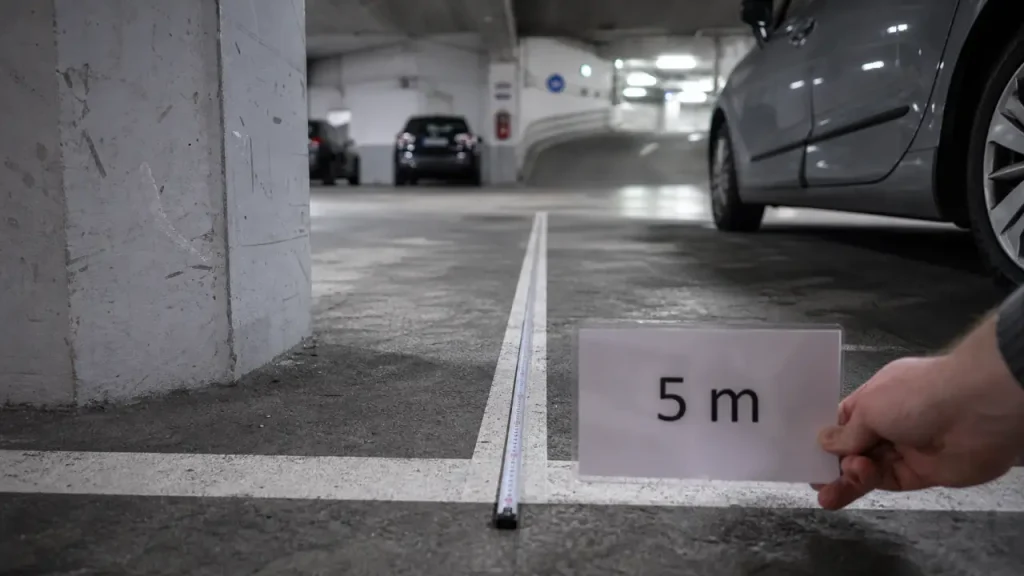 Dimensions d’une place de parking : les mesures à respecter en bataille, en épi et en créneau