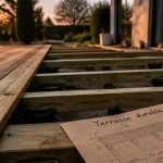 Terrasse bois ventilée : 1,5 % de pente et 45 mm d’air