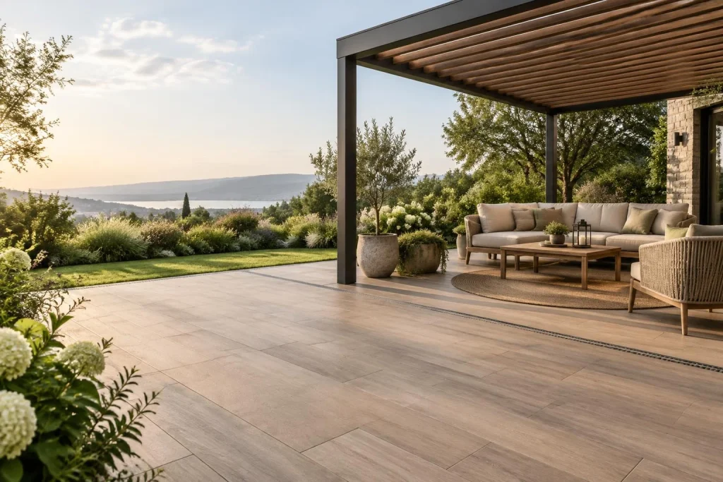 Terrasse durable : un sol stable, de l’ombre et moins d’entretien
